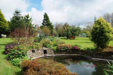 The grounds are enchanting.