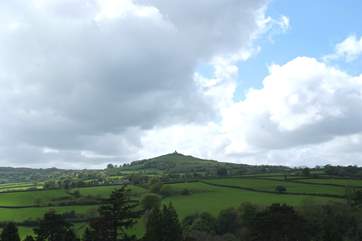 The church on top of Brentor is a local landmark.