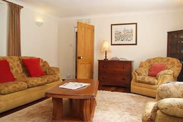 The spacious sitting-room.