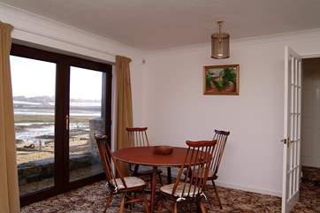 The dining-room.