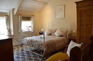 The gorgeous romantic bedroom.