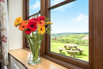 Yet more wonderful views of the garden and beyond.