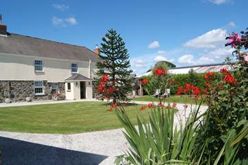 Tretharrup is a large semi-detached farmhouse attached but private from the owners' cottage.