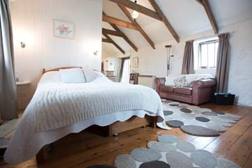 The bedroom-area.