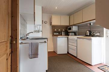 The kitchen.