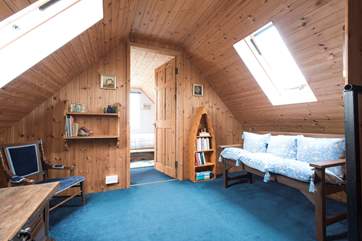 The dressing-room is adjacent to the double bedroom on the first floor.