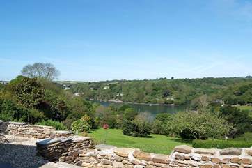 The view from the terrace outside Bedroom 5.