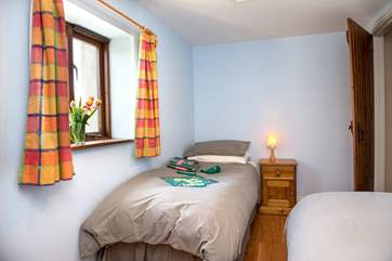 And the other twin bedded room.