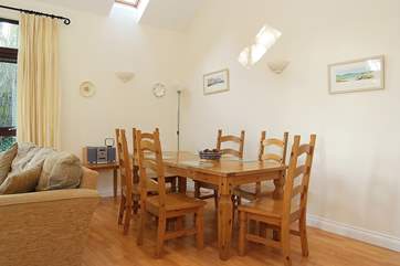 The dining-area.