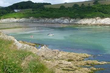 Maenporth is perfect for watersports.