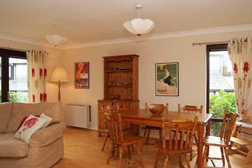 The sociable dining-area.