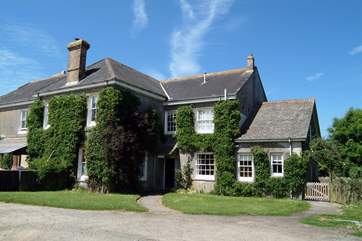Butterwell House with the self-contained annexe to the right.