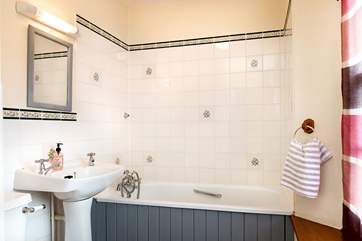 The family bathroom on the first floor
