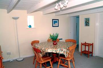 The dining-room.