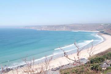 Sennen Cove is eight miles distant.