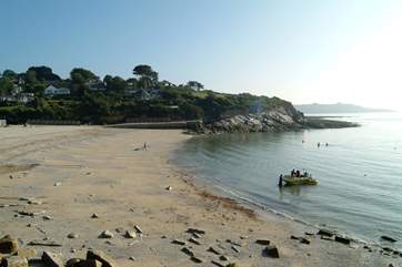 Swanpool beach.