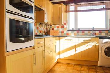The kitchen is fully fitted and very well-equipped.