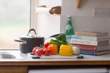 Or cooking up a family treat with plenty of local produce.