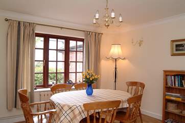 The sociable dining-area.