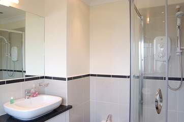 The master en suite shower-room.