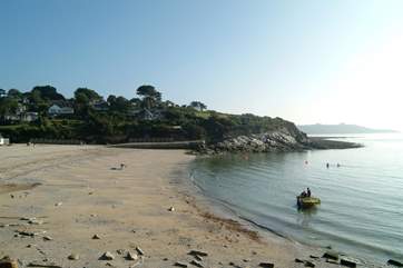 Swanpool beach is popular for kayaking and windsurfing.