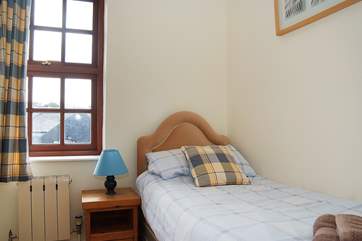 Bedroom 4 is very small and has a 2'6'' single bed, recommended for children only.