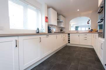 The kitchen.