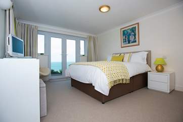The master bedroom.