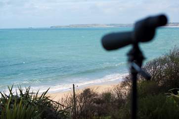 Take in the sea views.