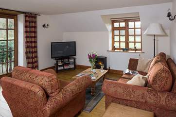 The comfortable first floor sitting-room.