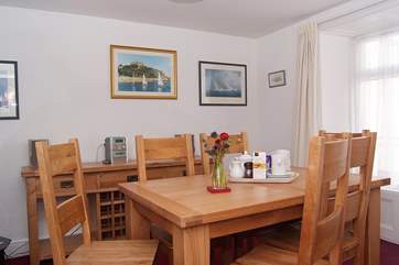 The dining-area.