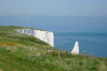The coastline here is stunning.