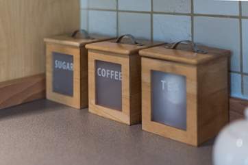 You can sit down to a cup of tea as soon as you arrive.