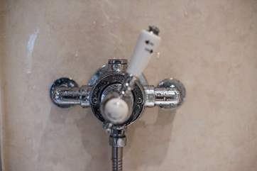 Vintage style bathroom fittings.