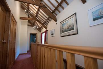 The landing upstairs.