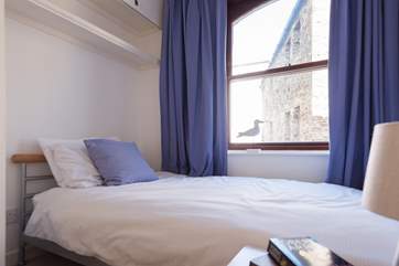 The single bedroom is lovely and cosy (Bedroom 3).
