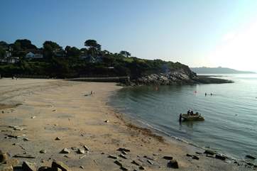 Watersport lessons can be booked at Swanpool beach, where a delightful cafe and popular bistro will keep landlubbers happy!