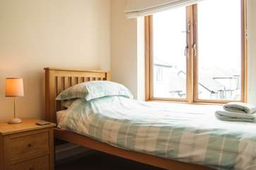 Bedroom 4 has a single bed.