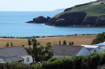Praa Sands nearby,