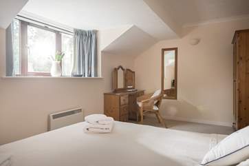 The dressing area in the master bedroom (Bedroom 2)