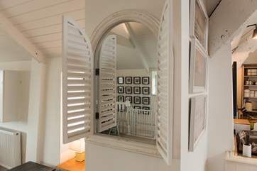 There are very stylish touches throughout.