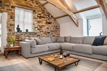 The second sitting area -
