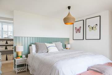 Bedroom 4 has 'zip and link' beds which can either be made up as a king-size, or 2 twins.
