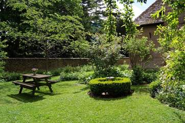 You have your own dedicated fully enclosed gardens - a real 'cottage' garden for you to enjoy. The garden is very private.
