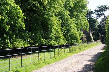 Stroll down the lane and join the local footpaths of the Perrot Way.