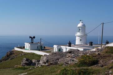 Pendeen Lighthouse is just half a mile away.