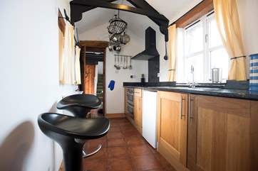 The kitchen.