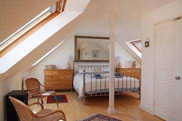 The master bedroom.