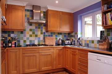 The kitchen-area.