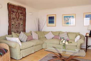 The sitting-room.